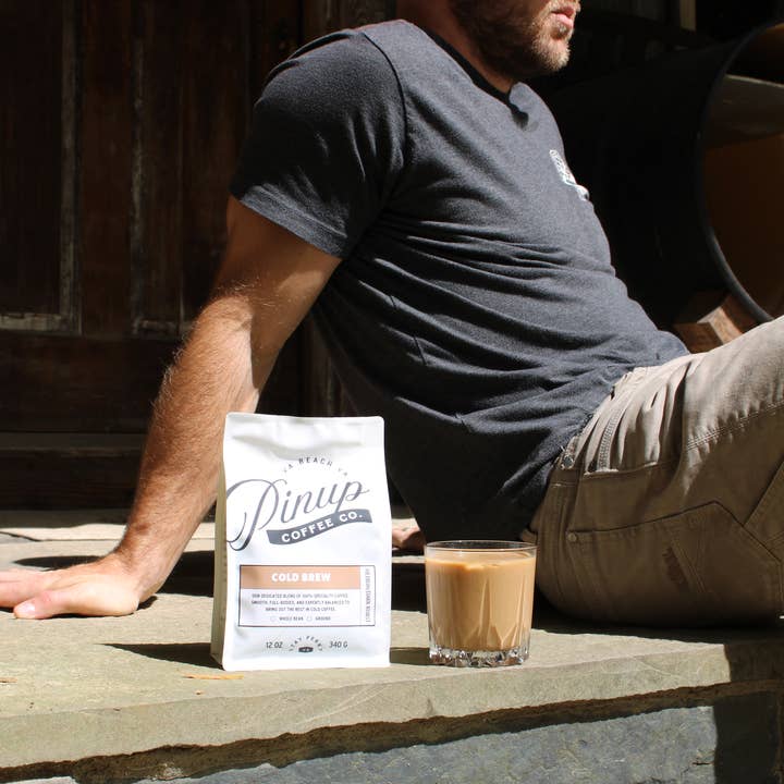 Pinup Coffee Co. - Wholesale Coffee Beans - Cold Brew Medium / Dark Roast Blend1