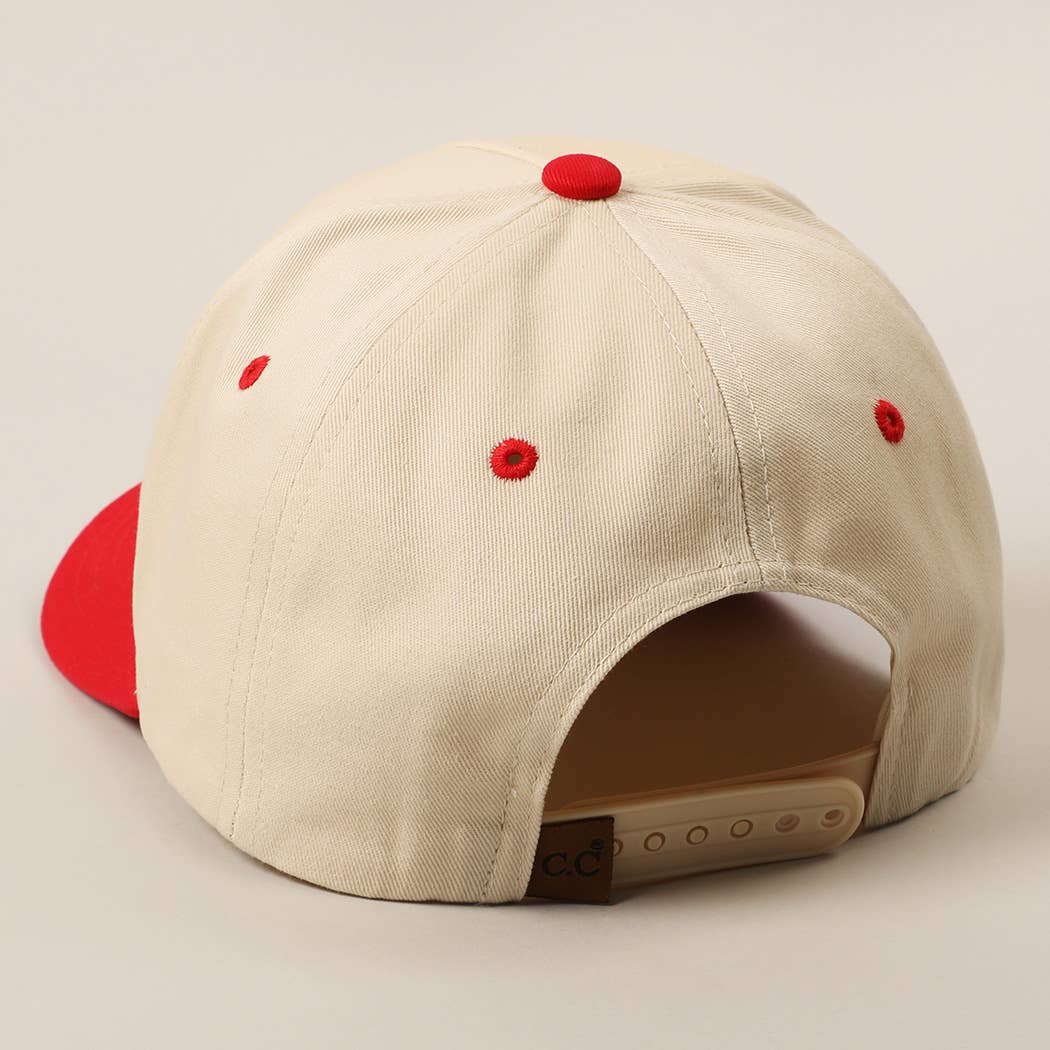 Fashion City – wholesale Trucker hat – Unisex – MOMMIN' Letter Embroidery Two-Tone Trucker Hat19