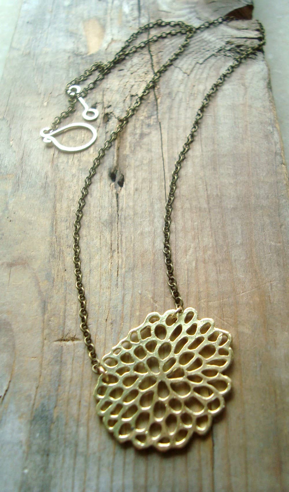 Fuchsia Bloom Studio - Wholesale Pendant/Charm Necklace - Large Chrysanthemum Necklace7