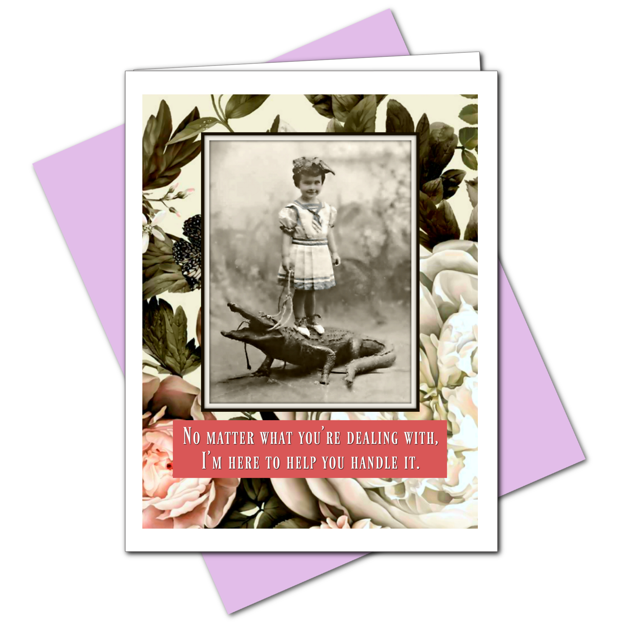 Ümlaut Brooklyn - Wholesale Sympathy Card - Handle It - Sympathy Empathy Card1