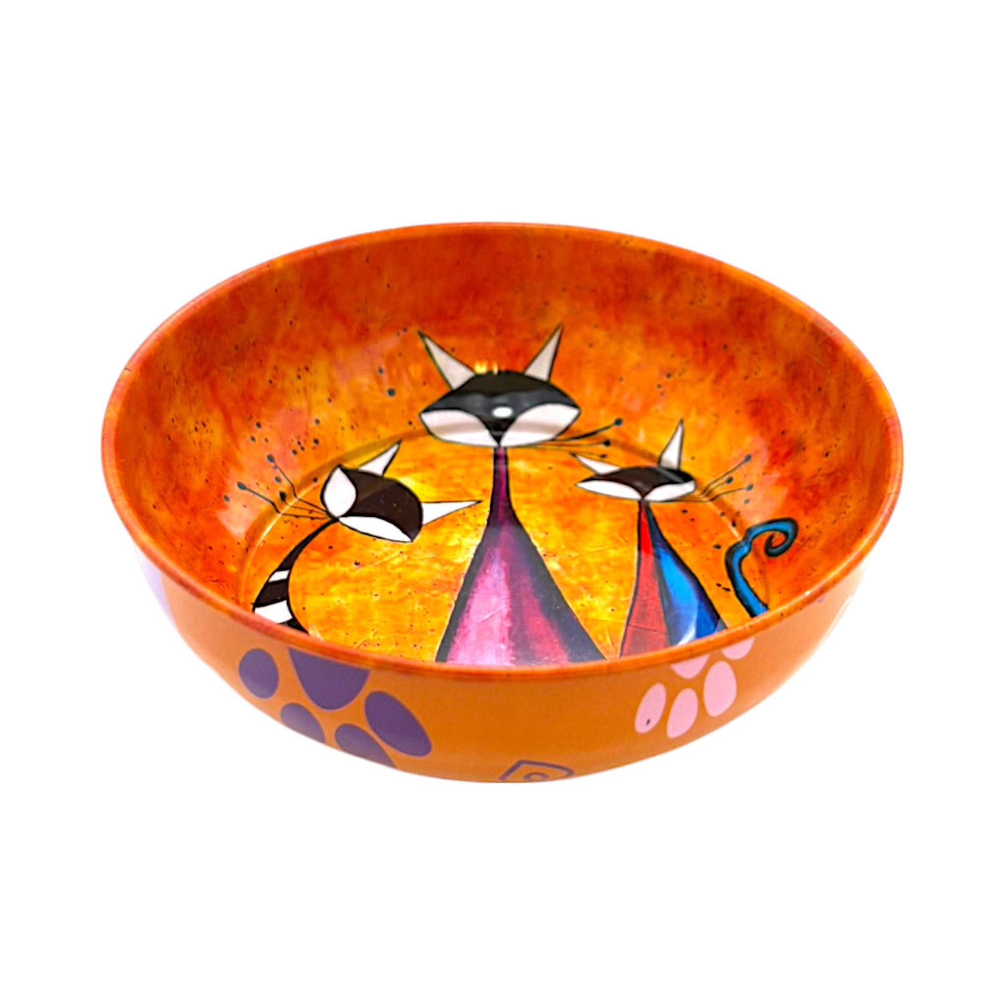 cotonIQ - Wholesale Decorative Plate/Dish/Bowl - Metal Bowl - Cat 2 - Large - 12cm3