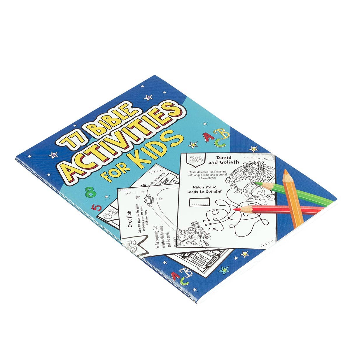 Christian Art Gifts - Wholesale Coloring & Activity Book - Kids & Baby - Kid Book 77 Bible Activities Softcover2