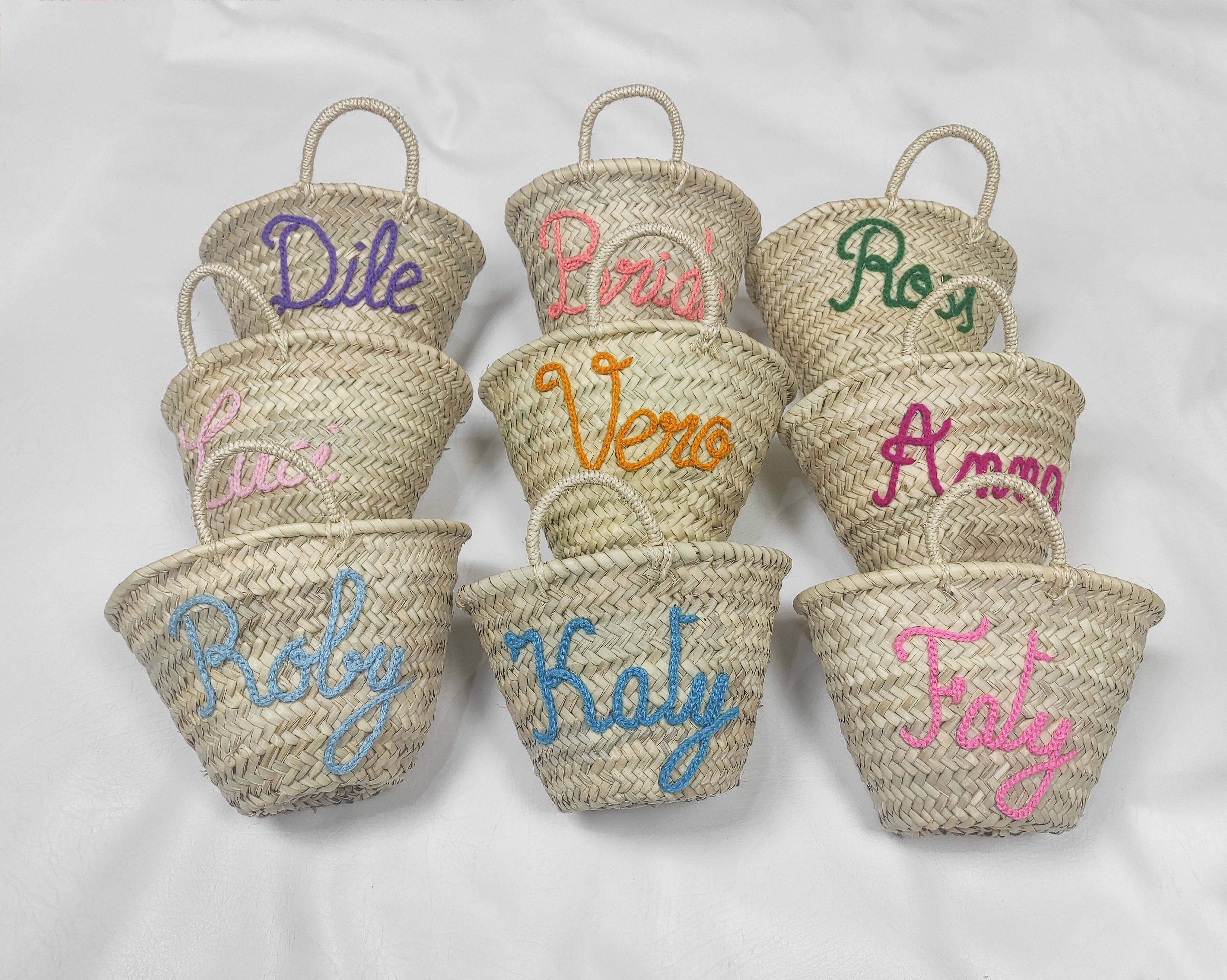 ProHandmadeDesign - Vente Sac de plage - Sacs en paille personnalisés élégants, parfaits pour les baby showers8