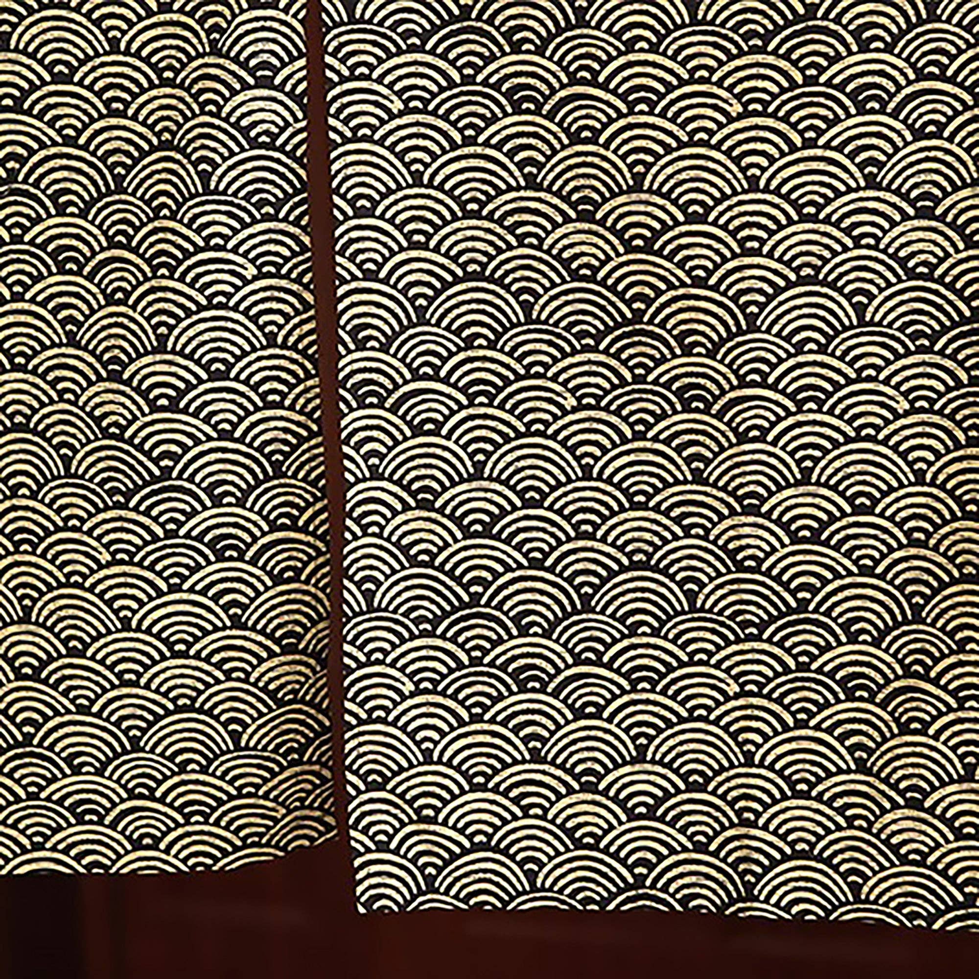 MinoCraft - Wholesale Curtain - Japanese cotton noren with semi-transparent two-panel design10