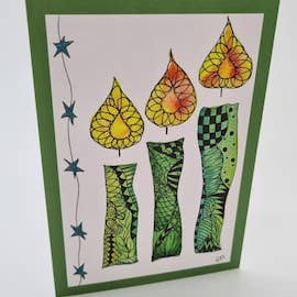 Folded greeting card (subject # 1379). A6 format for wholesale by CARD-ART