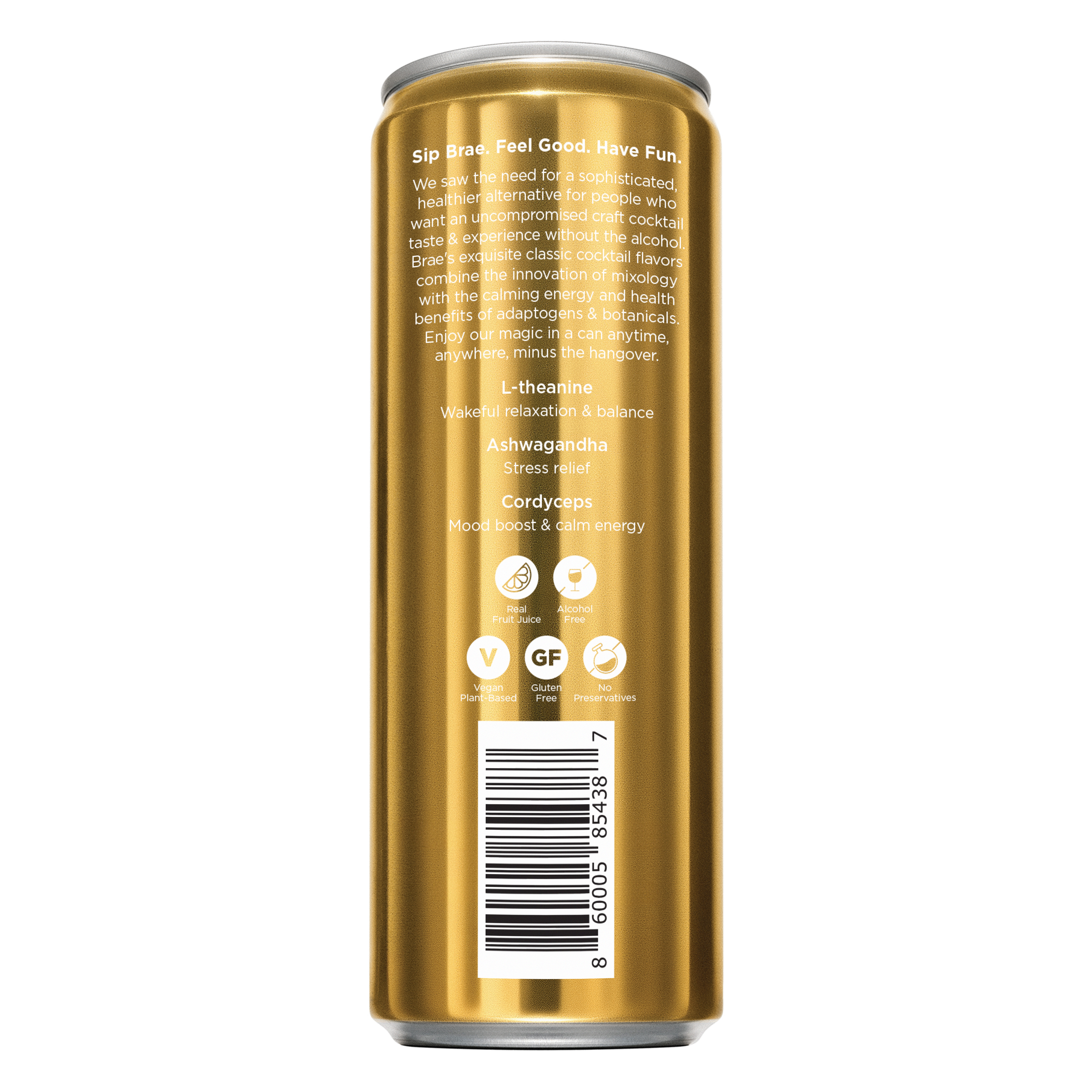 Brae - Vendita all'ingrosso Aperitivo/Cocktail analcolico - Margarita piccante analcolica all'arancia rossa (con adattogeni)1