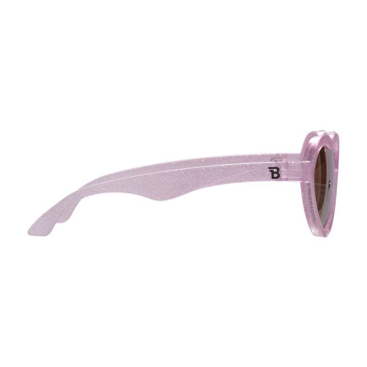 Babiators - Wholesale Sunglasses - Kids - Originals Hearts: Sparkle Squad | Lavender Mirrored Lenses