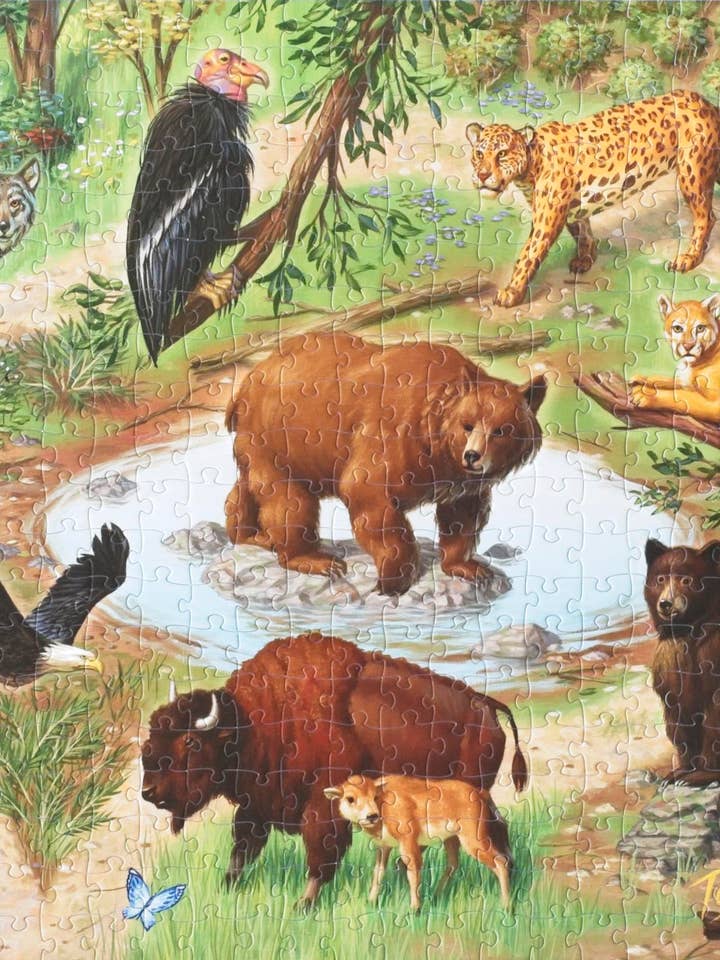 California Trail at Oakland Zoo 500-piece Jigsaw Puzzle for wholesale by Oakland Puzzle Company