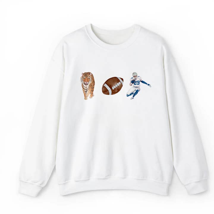 Auburn Game Day Sweatshirt for wholesale by Emral Clothing