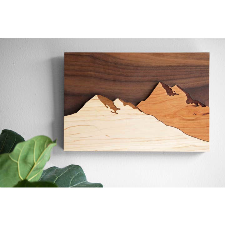 Autumn Woods Collective - Wholesale Wall Accent - Wooden Wall Art | Mountains