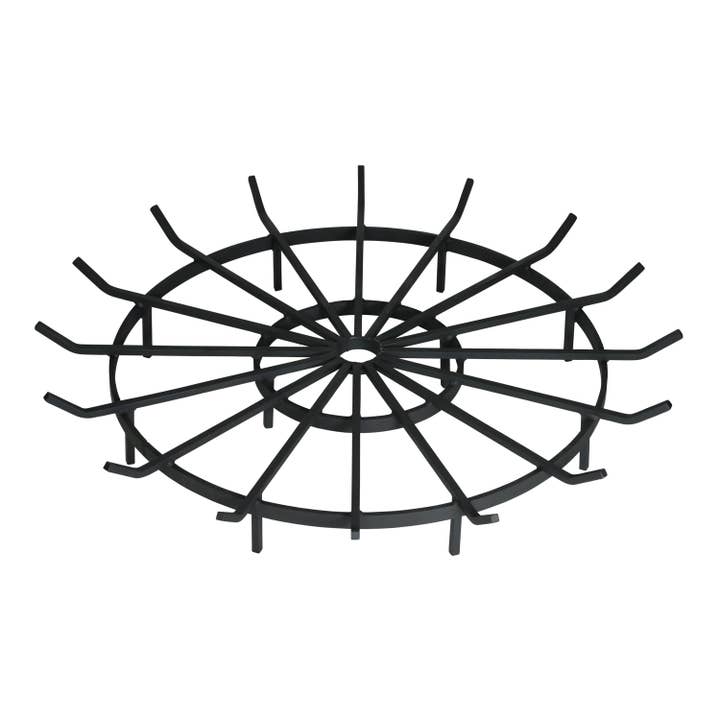36 Inch Wagon Wheel Fire Pit Grate for wholesale by SteelFreak