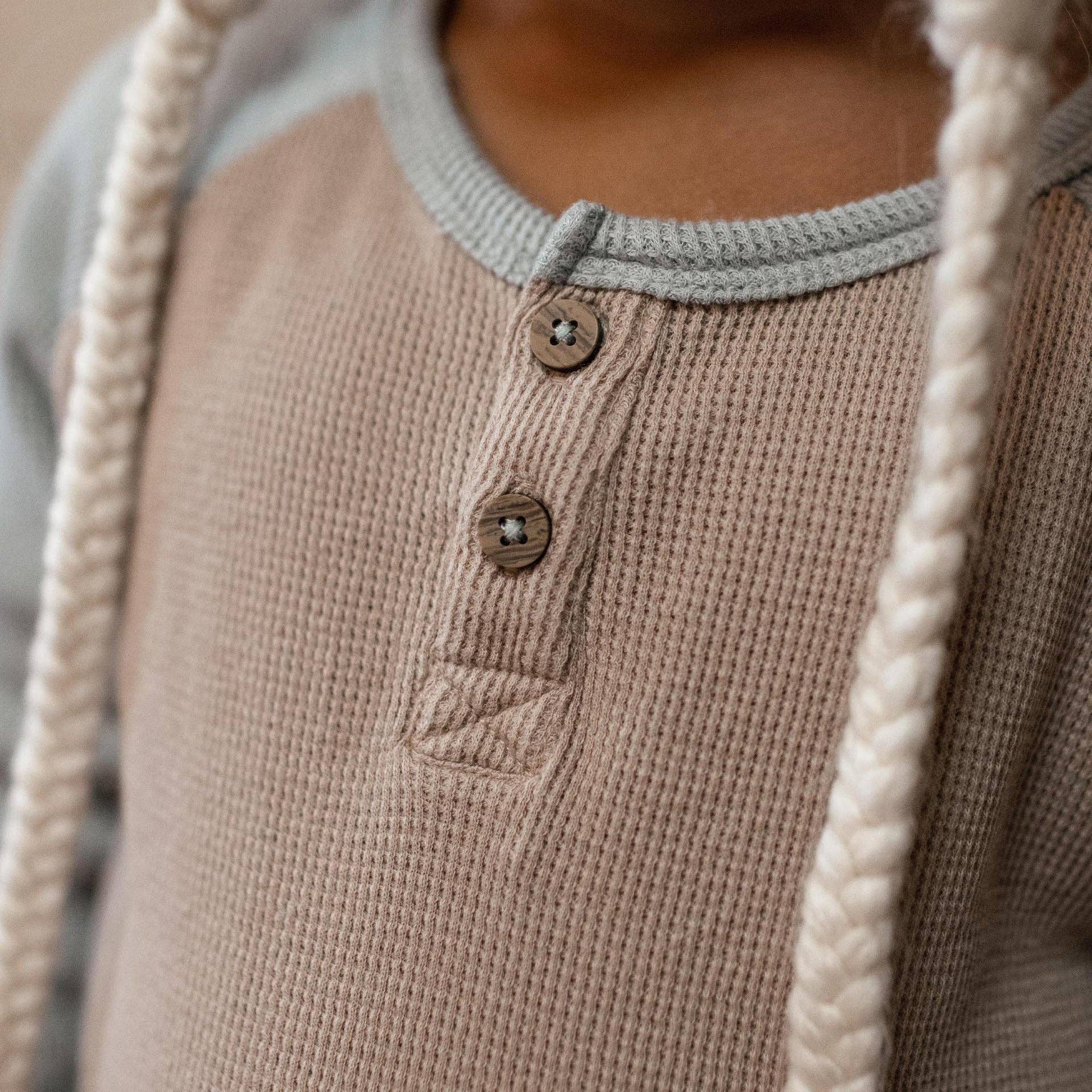 Burt's Bees Baby - Wholesale Top & Pant Set - Kids - Organic Thermal Boy Tee & Pants Set5