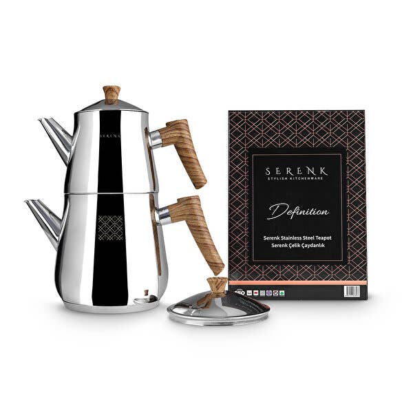Biggbrands GmbH - Wholesale Tea Pot - Serenk Definition Stainless Steel Tea Pot Set3