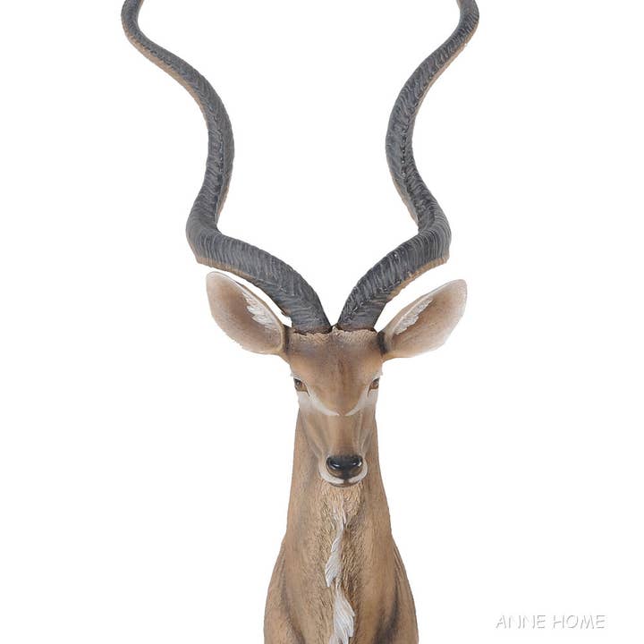 Anne Home - Decorazione da parete con testa di antilope per la vendita all'ingrosso da parte di Old Modern Handicrafts, Inc.
