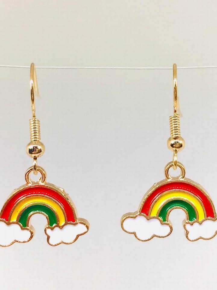 Süße Regenbogen-Ohrringe für den Großhandel von SimpleNGreat