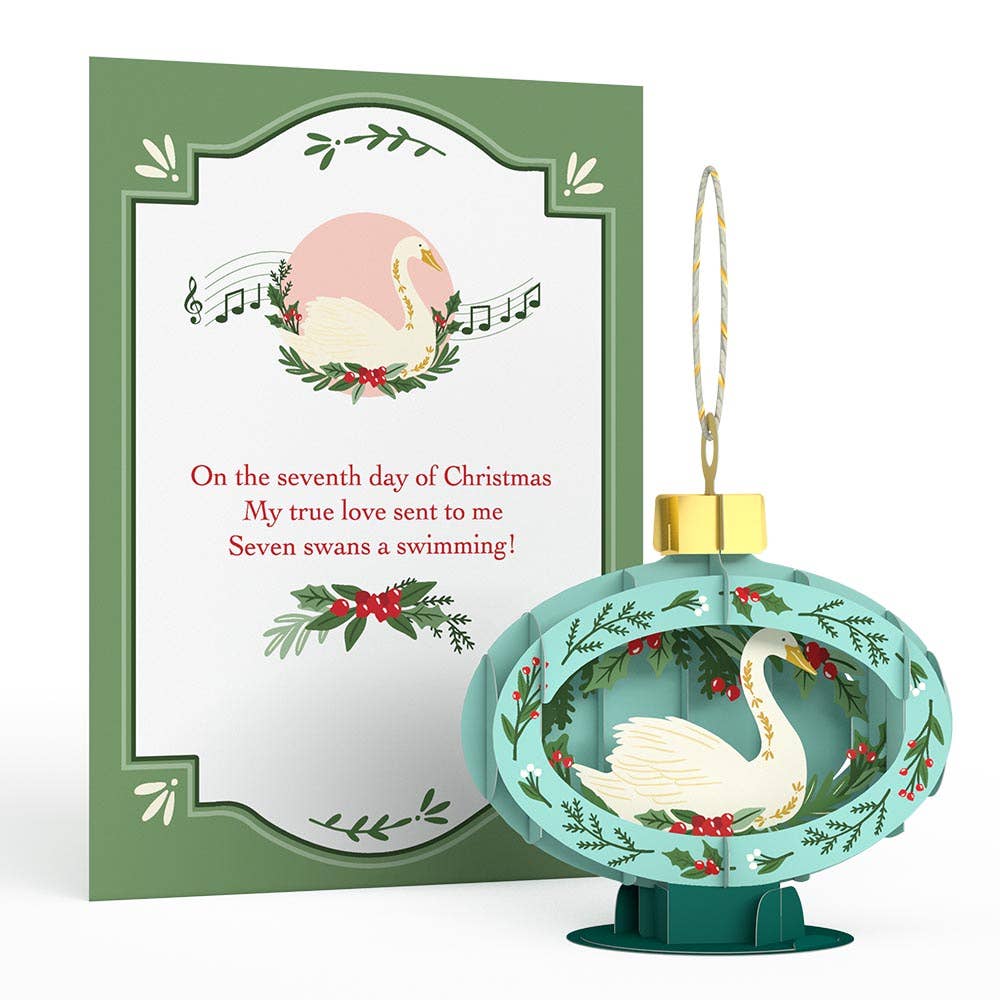 Lovepop Cards - Wholesale Christmas Card - 12 Days of Christmas Merry Ornament Set10