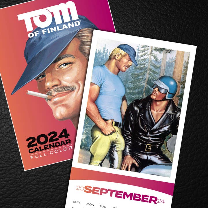 Peachy Kings / Kweer Cards - Wholesale Calendar - Tom of Finland 2024 Calendar3