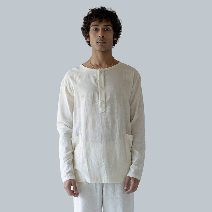 Baniyan Shirt(Unbleached) for wholesale by Of—No Nation