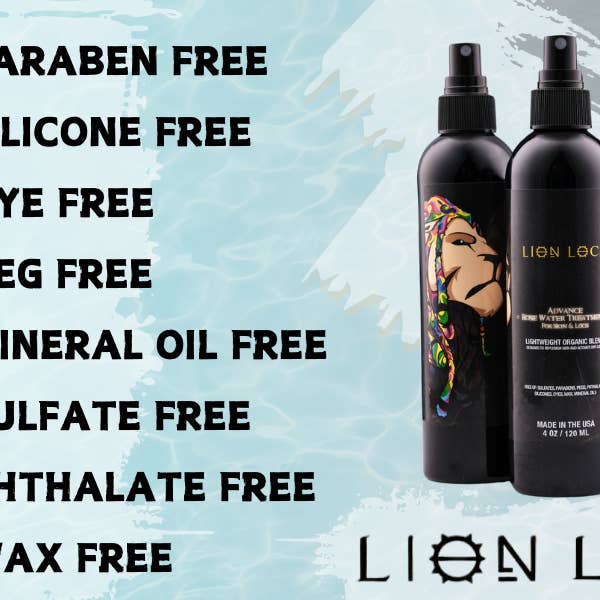 Lion Locs LLC - Wholesale Hair oil - Lion Locs Advanced Rosewater - VEGAN6