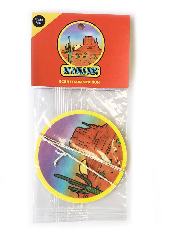 Ambientador Wild Wild West estilo western para venta al por mayor de Studio Soph (We Pay Your Import Fees - We Ship DDP)