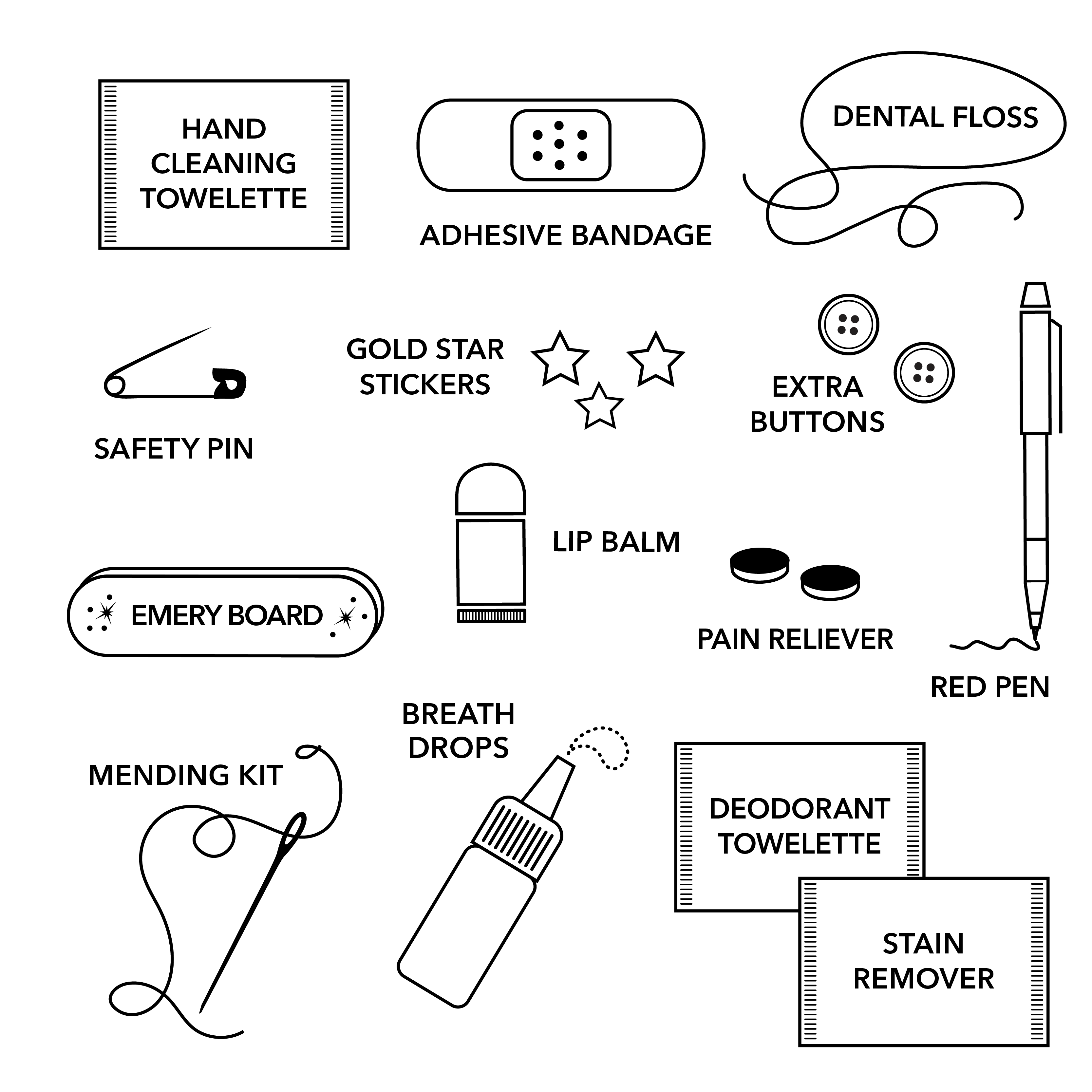 Pinch Provisions - Wholesale Pouch - Women's - Minimergency Kit for Teachers3