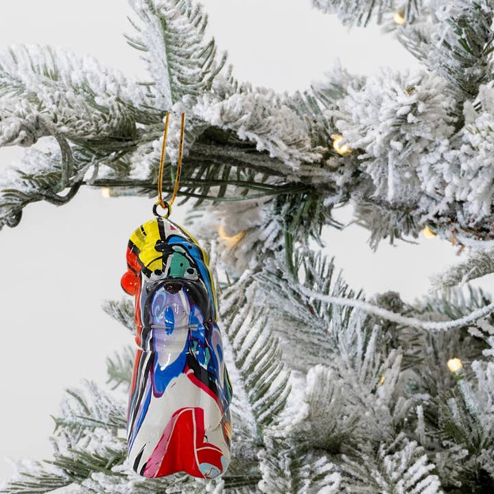 Interior Illusions Plus - Wholesale Ornament - Maltese Holiday Dog Ornament4