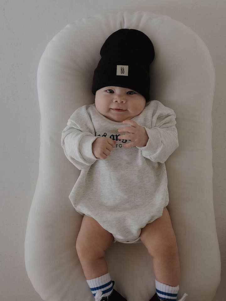Sweatshirt Romper | ff Los Angeles for wholesale by Forever French Baby