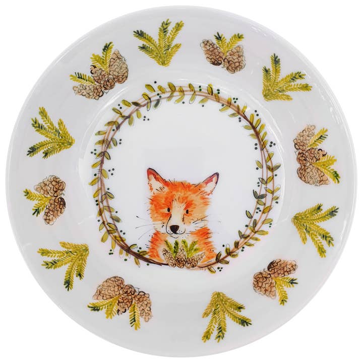 Relish - Wholesale Bowl - Cute Melamine Bowl - Woodland Creatures, for kids of all ages!3