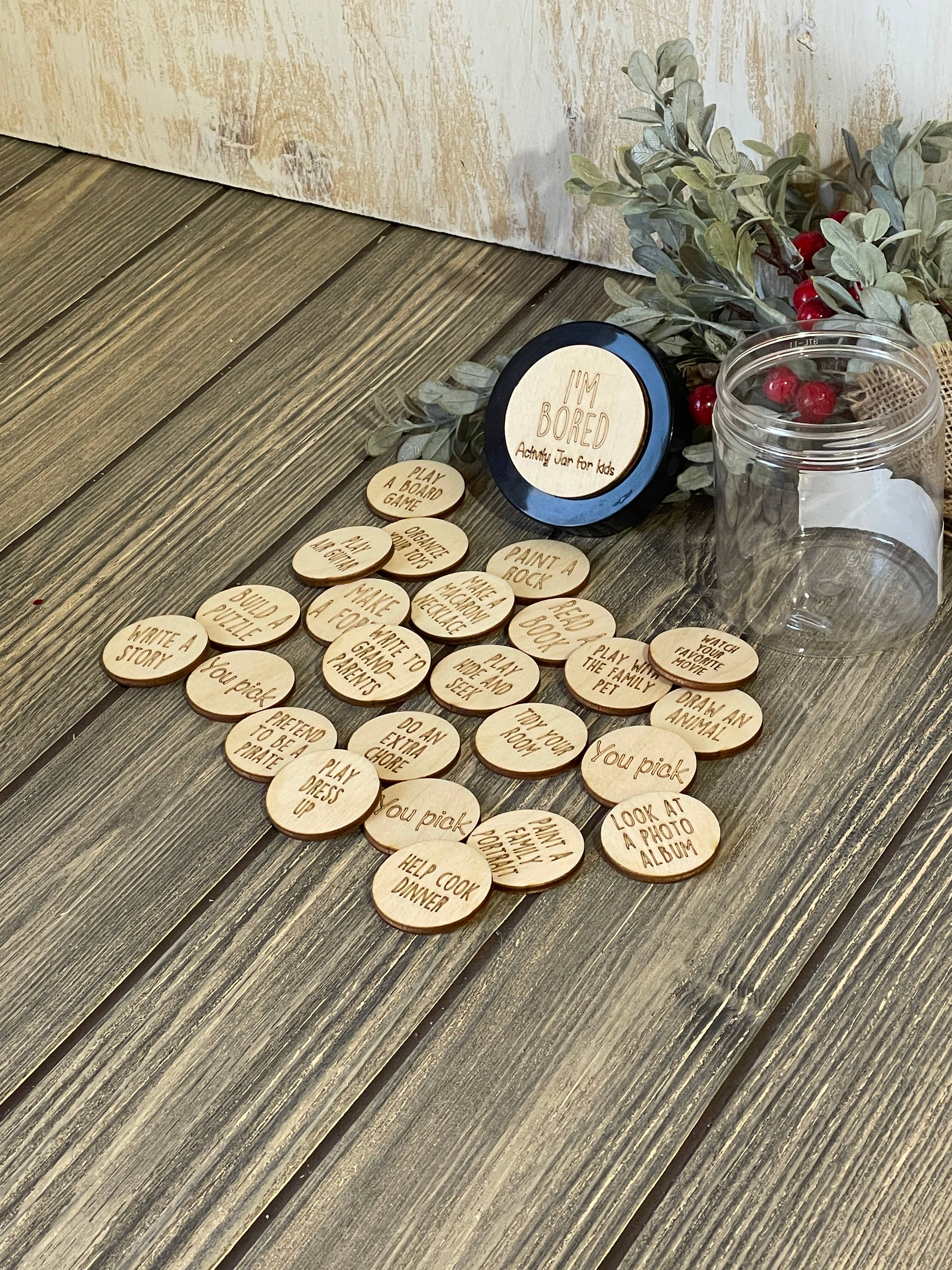 The Lantern Boutique - Wholesale Jar - Keep Kids Entertained with the "I'm Bored" Activity Jar!2