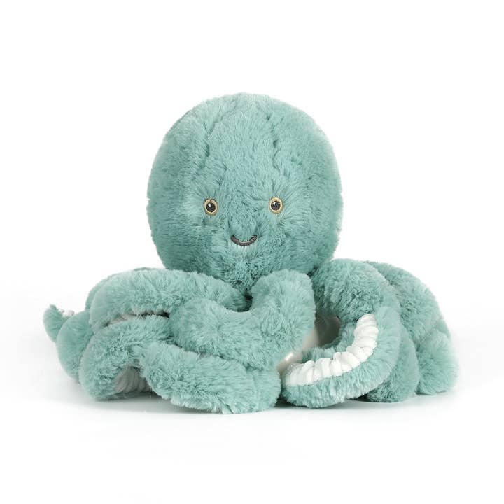 Little Reef Octopus Blue – Soft Toy 8.5" / 22cm for wholesale by OB Designs
