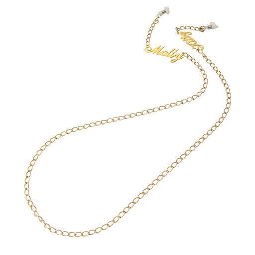 Chaîne de Nom de Lunettes pour la vente par Anna Lou of London