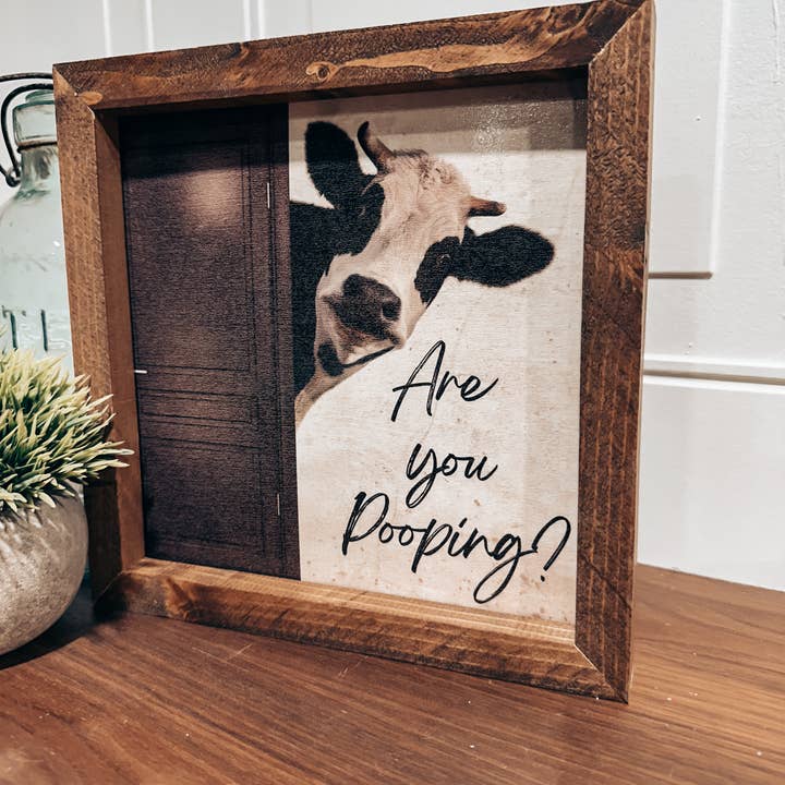 The Broken Board - Wholesale Bathroom Sign - Funny Bathroom sign10