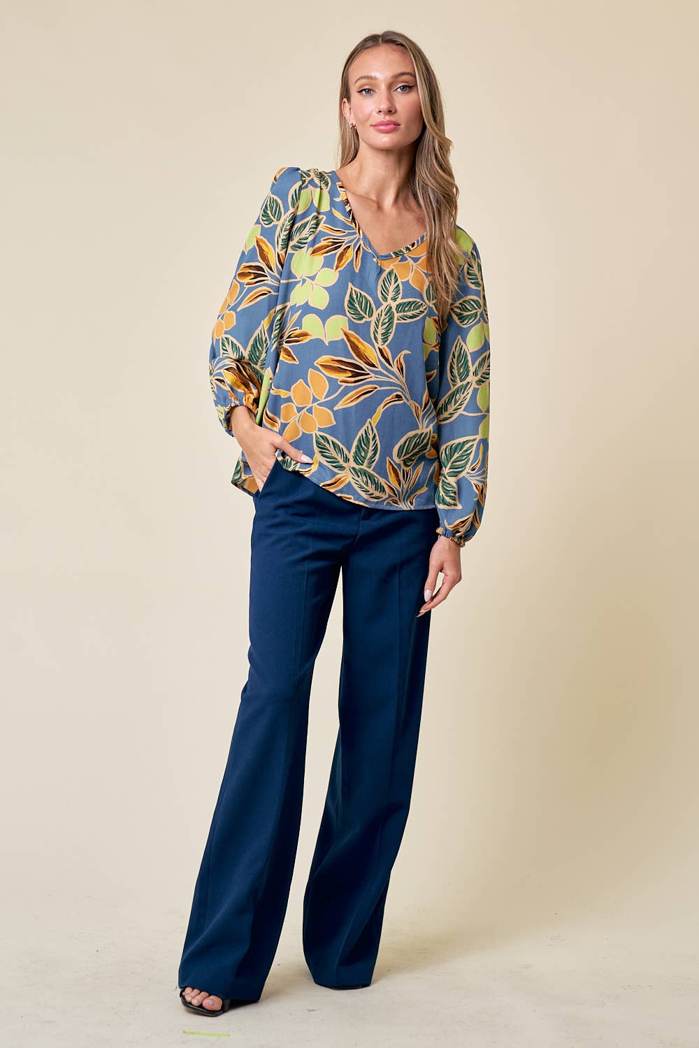 lovely melody – wholesale Blus - Dam – LMT4104-Sundance Långärmad33