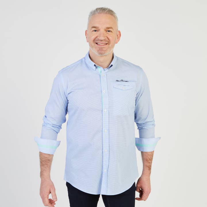 CASUAL GRAPHIC Langarmshirt für den Großhandel von Black Wellis