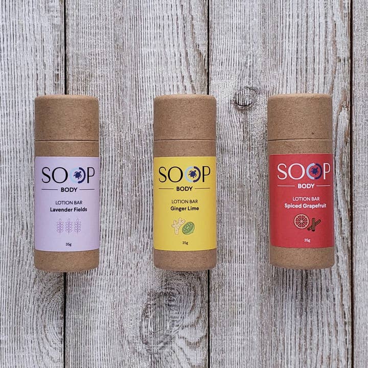 Barre de lotion pour la vente par SOOP