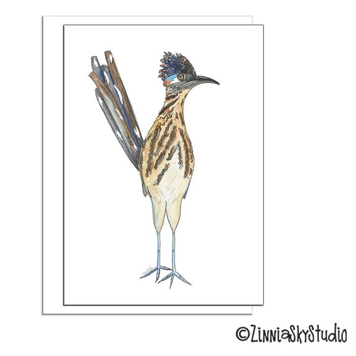 Southwest Road Runner | Blank Card for wholesale by Zinnia Sky Studio LLC