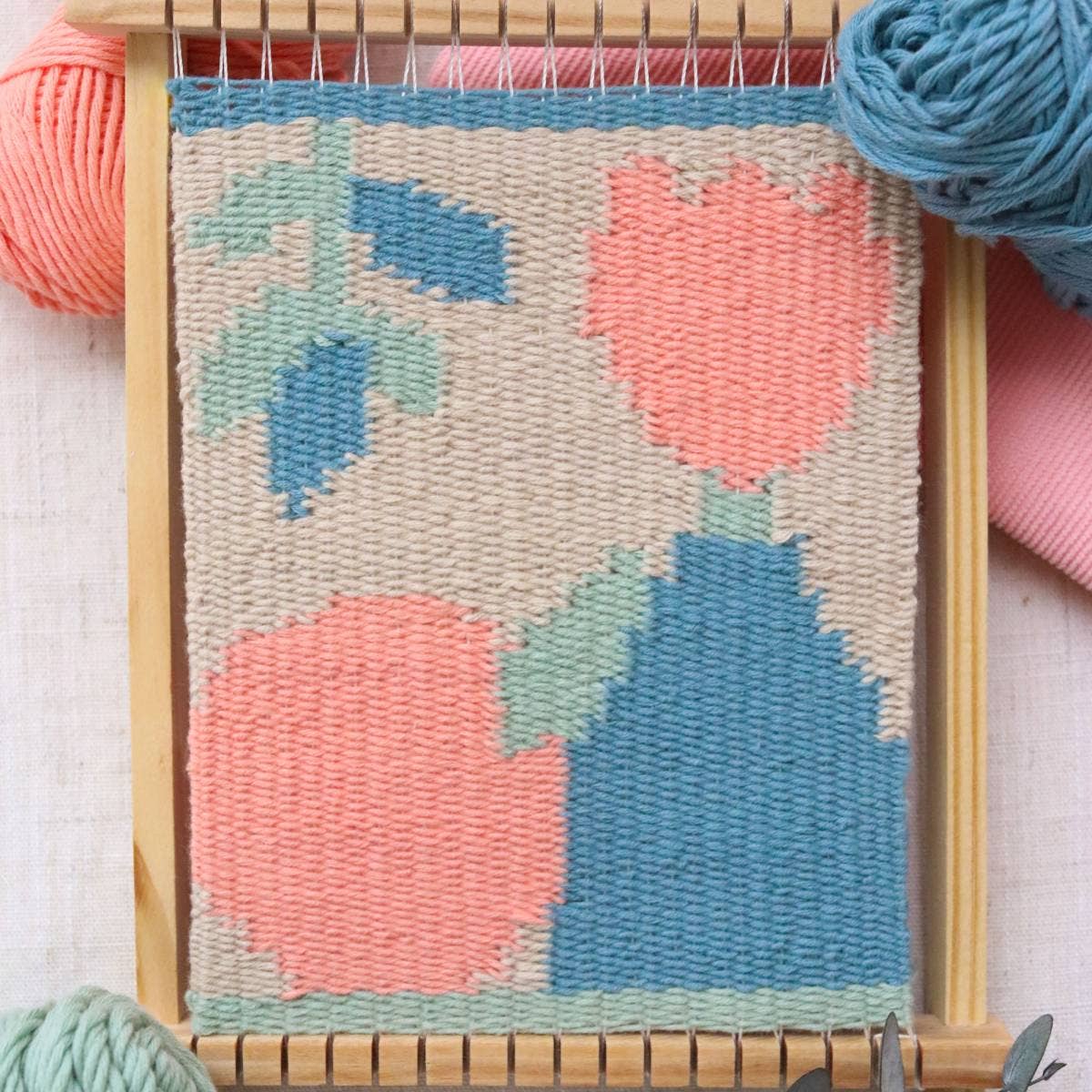 La Petite Épicerie - Wholesale DIY Craft Kit - DIY HABERDASHERY - My wall weaving - Nature3