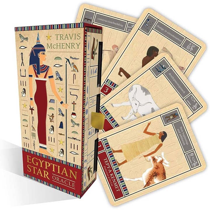 Cardshouse - Wholesale Tarot Cards - Egyptian Star Oracle Cards Rockpool Publishing