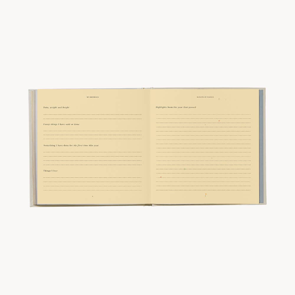 Specialday – wholesale Journal/diary – My Birthdays – memories & treasures2