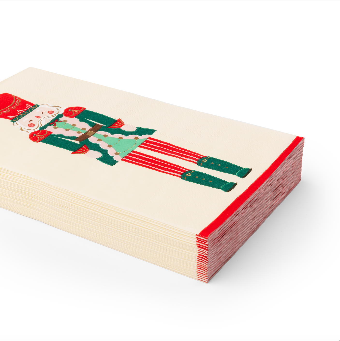 Bonjour Fête - Wholesale Disposable Napkin - WHIMSICAL NUTCRACKER GUEST TOWELS1
