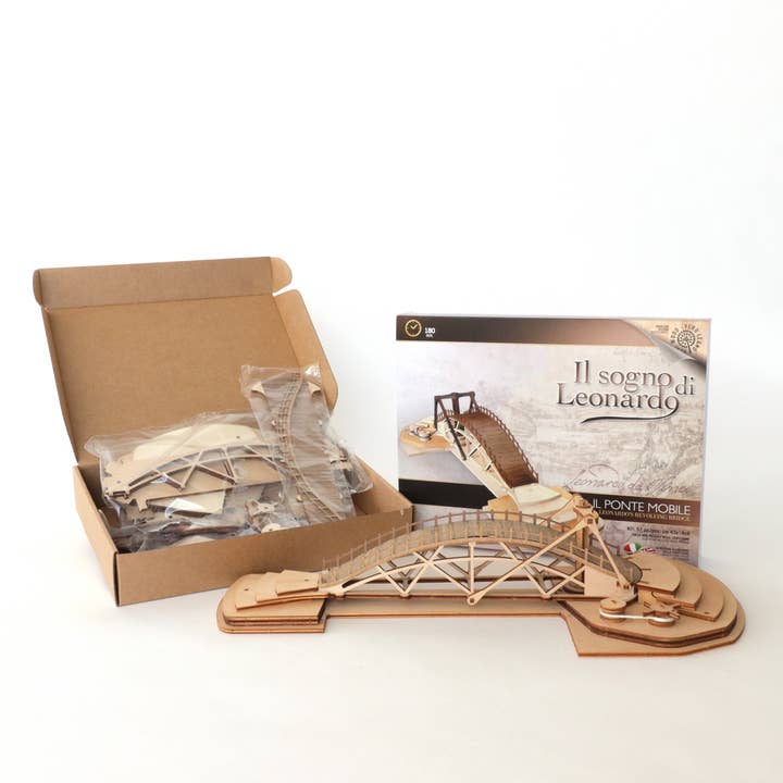 Dahimo - Wholesale DIY Craft Kit - Leonardo Da Vinci Mobile Bridge -Functional Wooden Model Kit7