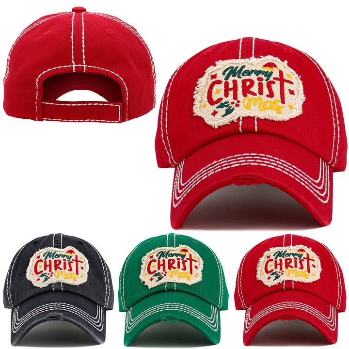 Merry Christmas Y’all Glitter Ponytail Hat Merry Christmas Y’all Glitter Ponytail Hat