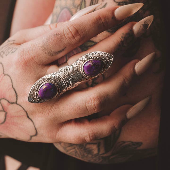 Nomadic Priestess – wholesale Cocktail/Statement Ring – Berg Lilja Ring