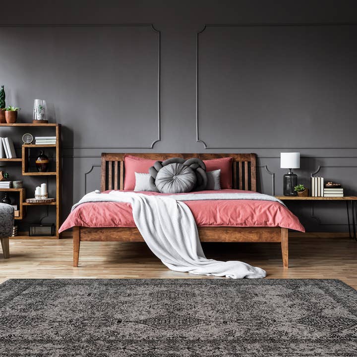 Tapete Iglesia 300 Vintage Cinza/Preto por atacado de Vivorum