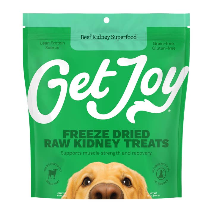 Get Joy Food - Wholesale Pet Treats - Dog - Balance Freeze Dried Beef Kidney Treat - 16oz0