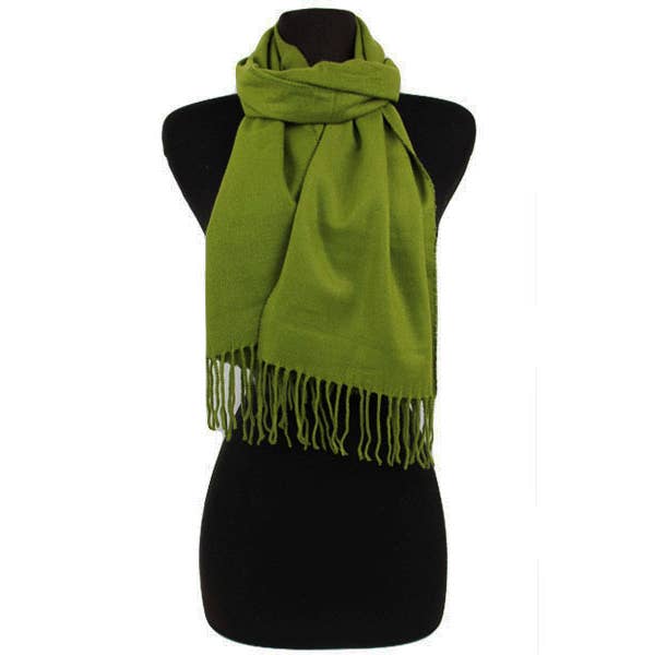 Cap Zone – wholesale Scarf – Women's – Cashmere Feel Fringed Scarves3