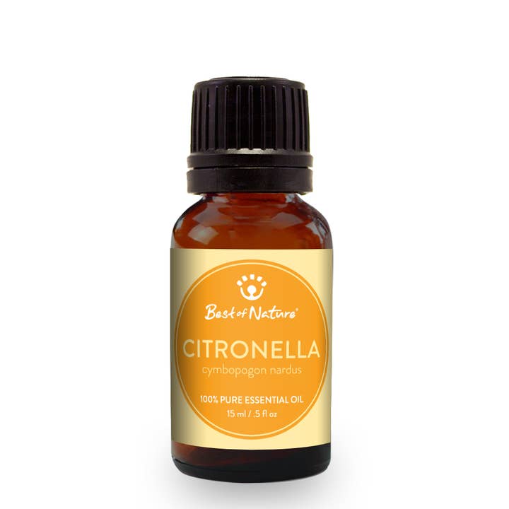 Best of Nature - Wholesale Essential Oil - Citronella Essential Oil, 100% Pure - 15ml