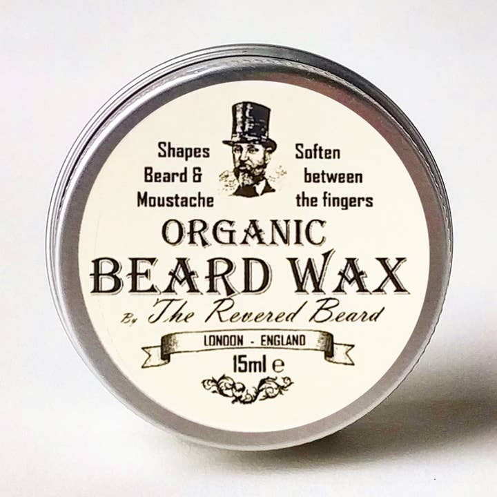 Organic Beard & Moustache Wax by the Revered Beard for wholesale by Half Ounce Cosmetics