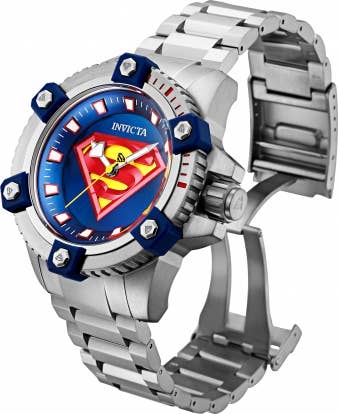 Diamond Gems Treasures - Wholesale Wrist Watch - Men's - Invicta DC Comics Superman Men's Watch Quartz2