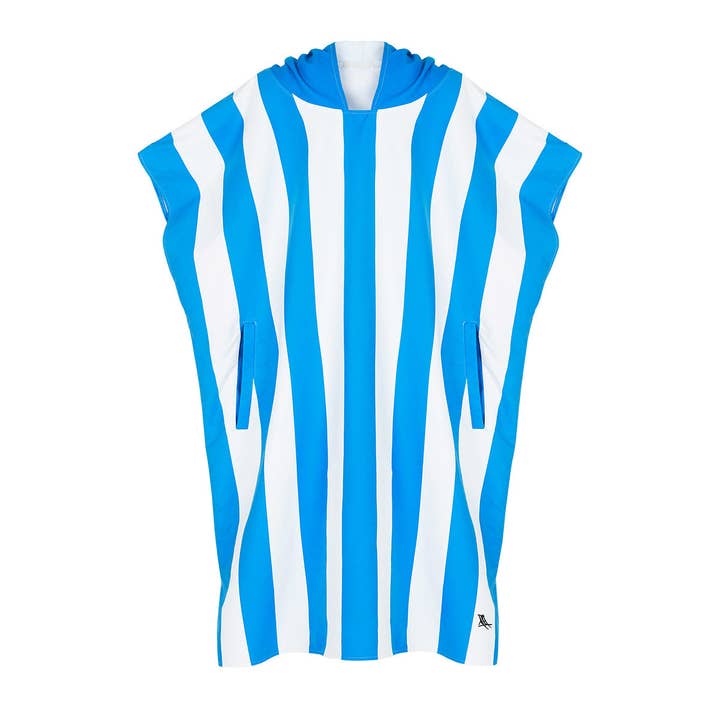 Dock & Bay UK - Wholesale Poncho - Unisex - Dock & Bay Poncho Adults - Bondi Blue - GRS Certified8